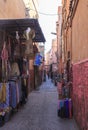 Souvenir of Souks Market in Marrakech, Morocco Royalty Free Stock Photo