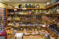 Interior view of a souvenir shop from Catania 