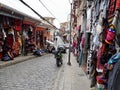 Souvenir stalls in La Paz