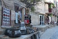 Souvenir stand in Baku old town Royalty Free Stock Photo