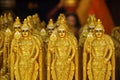 Souvenir statue of the god Murugan in Batu Caves, Kuala Lumpur, Malaysia Royalty Free Stock Photo