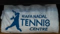 Souvenir towel at Rafa Nadal Shop at Rafa Nadal Tennis Centre in Costa Mujeres, Mexico