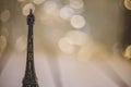 Souvenir travel figurine eiffel tower tourism memory gift paris Royalty Free Stock Photo