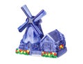 Souvenir Windmills from Netherlands Royalty Free Stock Photo