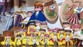 Souvenirs from Latvia.Latvian souvenir dolls in national clothes