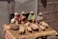 Souvenirs made of clay in the City San Pedro de Atakama and surroundings - Chile, Latin America