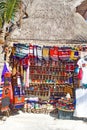 Souvenirs for sale in Costa Maya Royalty Free Stock Photo