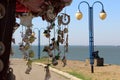 Souvenirs at the seaside resort