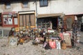 Souvenirs shop in historical center of Sarajevo Bascarsija bosnian souvenirs Royalty Free Stock Photo