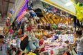 A souvenirs shop in Paddy Market, sells iconic gifts of Australia