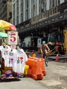 Souvenirs sold on the street in New York city.I love NY