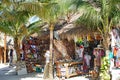 Souvenirs for sale in Costa Maya Royalty Free Stock Photo