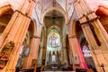 Church of Souvigny, allier, France Royalty Free Stock Photo