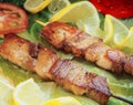 Souvlaki - skewer.