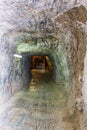 Sovata salt mine tunnel entrance Royalty Free Stock Photo