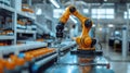Sovereign AI-Driven Robotic Arm Adjusting Components in Lab with Real-Time Data-Based Decision Making and Advanced Automation