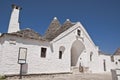 Sovereign Trullo. Alberobello. Apulia. Royalty Free Stock Photo