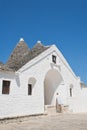 Sovereign Trullo. Alberobello. Apulia. Royalty Free Stock Photo