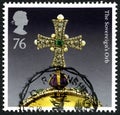 The Sovereigns Orb UK Postage Stamp