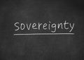 Sovereignty Royalty Free Stock Photo