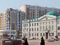 Sovetskaya street of the city of Tambov. Russia.