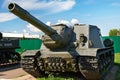 Soviet anti tank self-propelled unit SU-152 Royalty Free Stock Photo