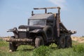 Soviet army truck GAZ Royalty Free Stock Photo