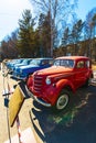 Soviet car of the first group of small class Moskvich 401