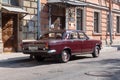 Soviet car GAZ 24 Volga Royalty Free Stock Photo