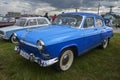Soviet car of the 50s GAZ 21 Volga presented at exhibition of retro cars Royalty Free Stock Photo