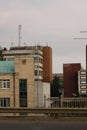 Soviet city landscape