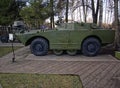 Soviet combat vehicle in the Museum