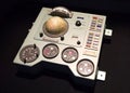 Soviet dashboard from spaceship Vostok Royalty Free Stock Photo