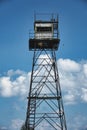 Soviet-Era Border Guard Watchtower and Lighthouse on Neeme Peninsula Royalty Free Stock Photo