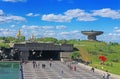 Soviet era WW2 memorial at The Ukrainian State Museum of the Great Patriotic War, Kyiv