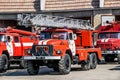Soviet fire truck ZIL 131