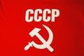 Soviet flag Royalty Free Stock Photo
