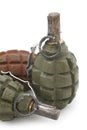 Soviet hand grenades Royalty Free Stock Photo
