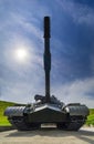 Soviet heavy tank T10 (IS-8) Royalty Free Stock Photo