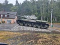 IS-3 Soviet heavy tank 2 World War exhibit Siekierki Poland