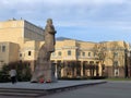 Soviet Leader Lenin Monument in Russia