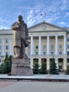 Soviet Leader Lenin Monument in Russia