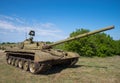 Soviet main battle tanks T-72 Ural