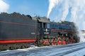 Soviet mainline freight steam locomotive LV-0522, Sortavala