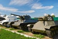 Soviet medium tanks of World War II Royalty Free Stock Photo