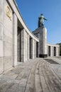 Soviet Memorial to honor the fallen Red Army soldiers during the