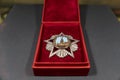 Soviet military award for victory in the Great Patriotic War. symbols of the Victory Day in WWII on May 9