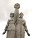 Soviet monument Royalty Free Stock Photo