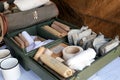 Old military medical equipment