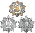 Soviet Order of Kutuzov Royalty Free Stock Photo